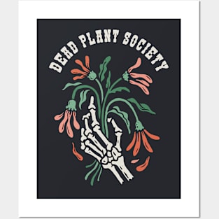 Dead Plant Society // Funny Gardening Flower Lover Posters and Art